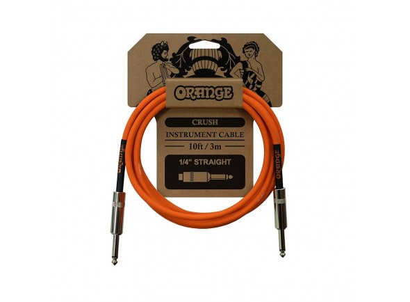 Orange Cable Crush 10ft Instr Orange Cable Crush 10ft Instr